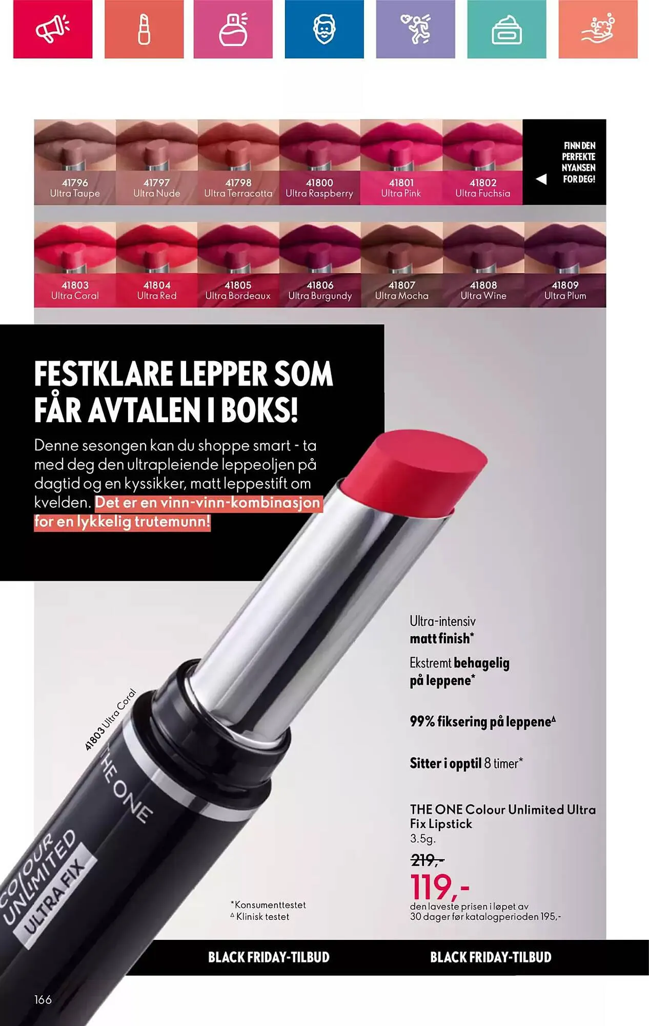Oriflame Kundeavis fra 14. november til 4. desember 2024 - kundeavisside 166