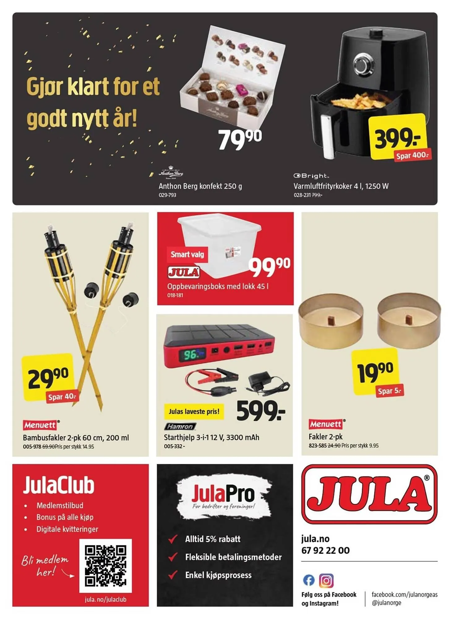 Jula kundeavis fra 20. desember til 21. desember 2025 - kundeavisside 16