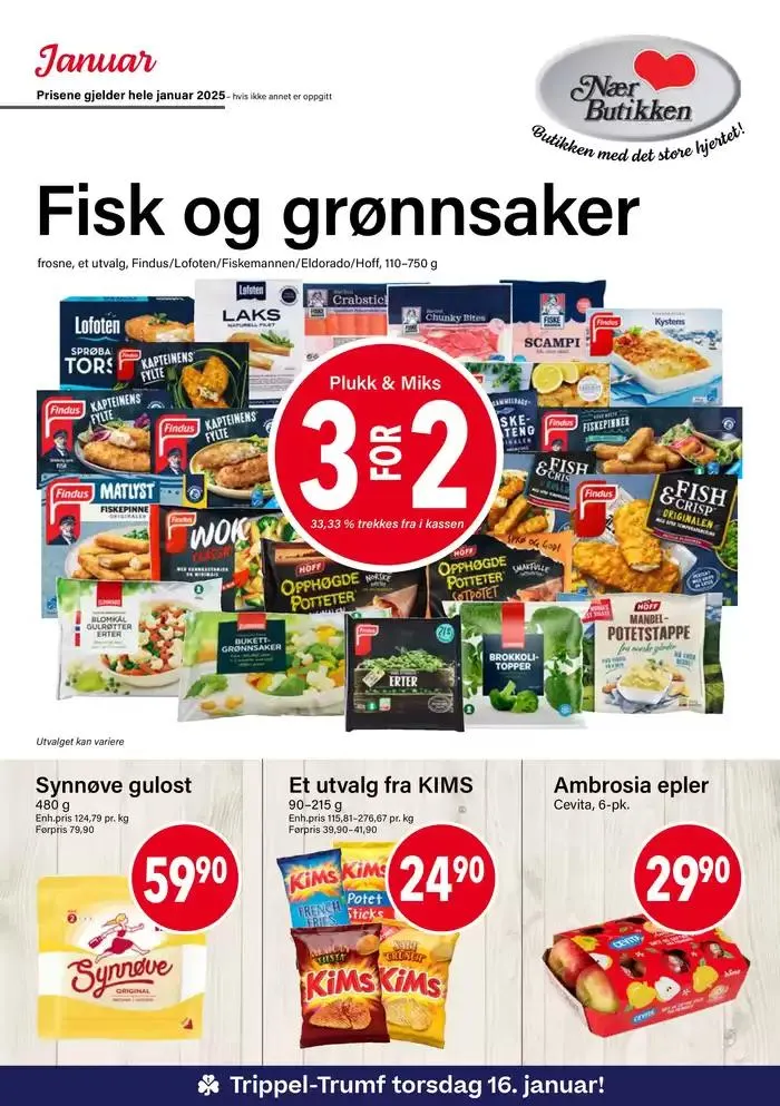 Fisk og grønnsaker - 1