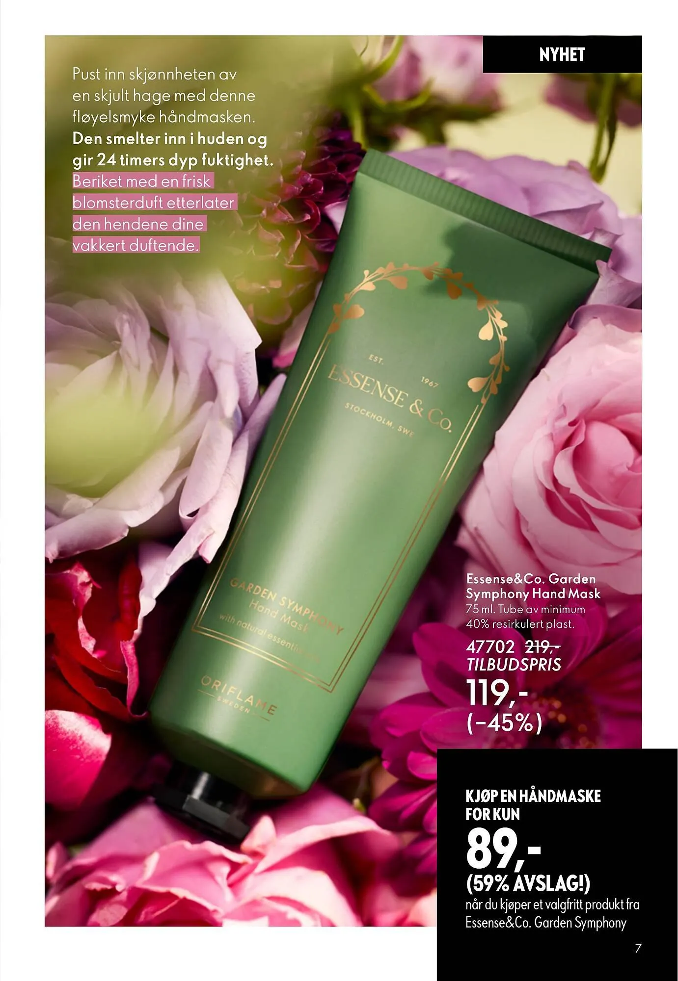 Oriflame katalog fra 1. april til 30. april 2026 - kundeavisside 7