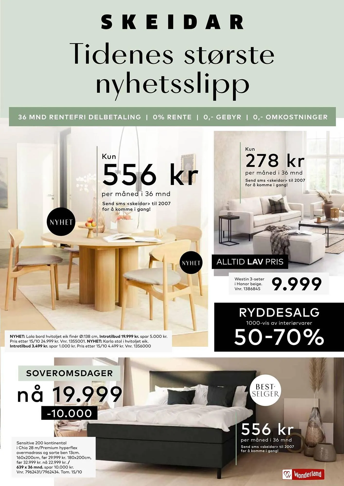 Skeidar Kundeavis fra 1. oktober til 8. oktober 2023 - kundeavisside 1