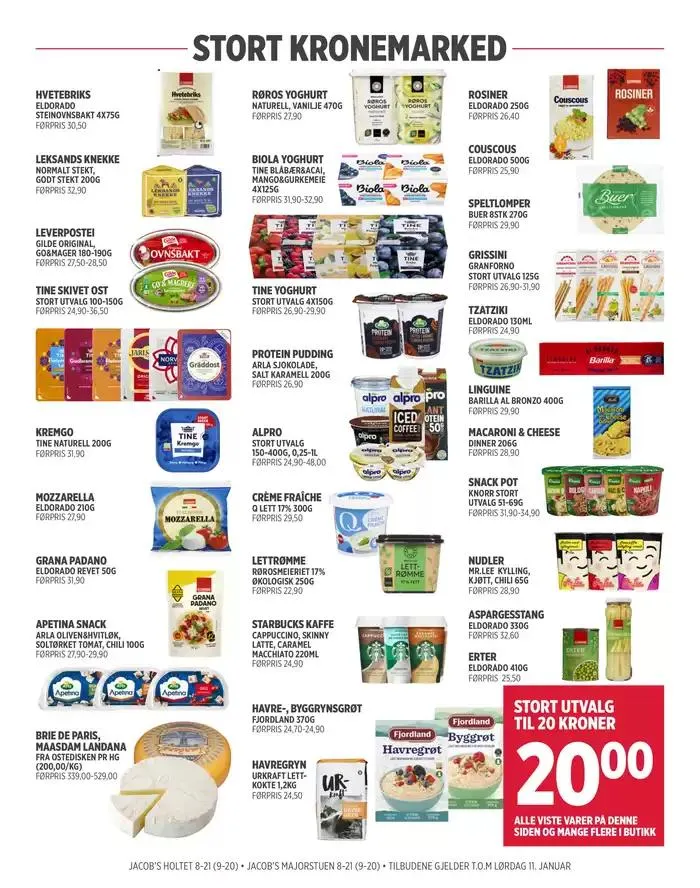 Jacobs Kundeavis fra 5. januar til 12. januar 2025 - kundeavisside 5