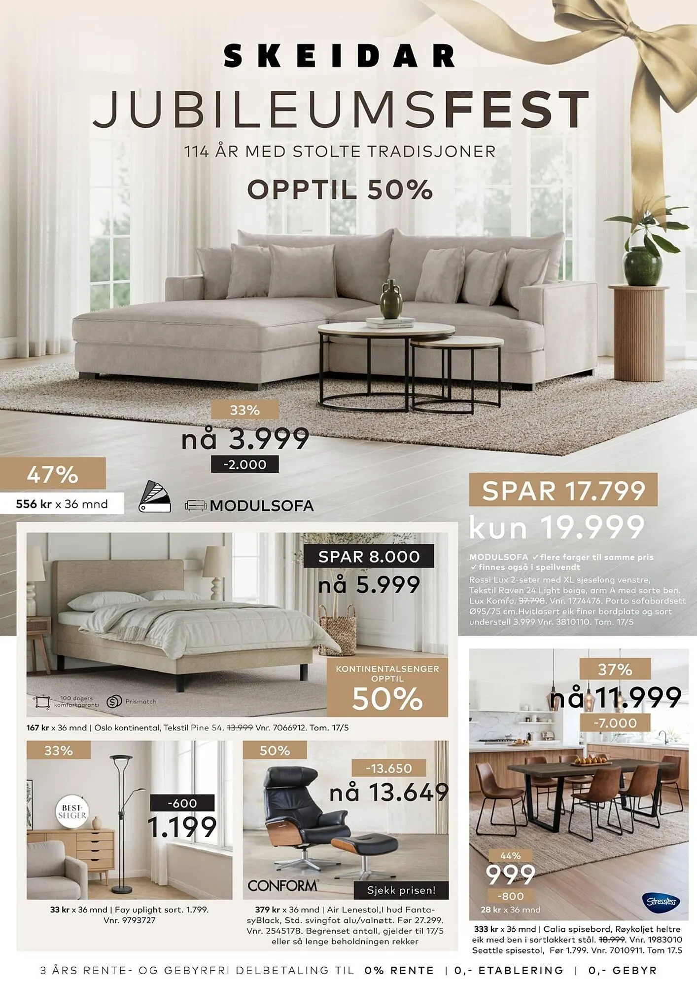 Skeidar kundeavis fra 20. april til 17. mai 2026 - kundeavisside 1