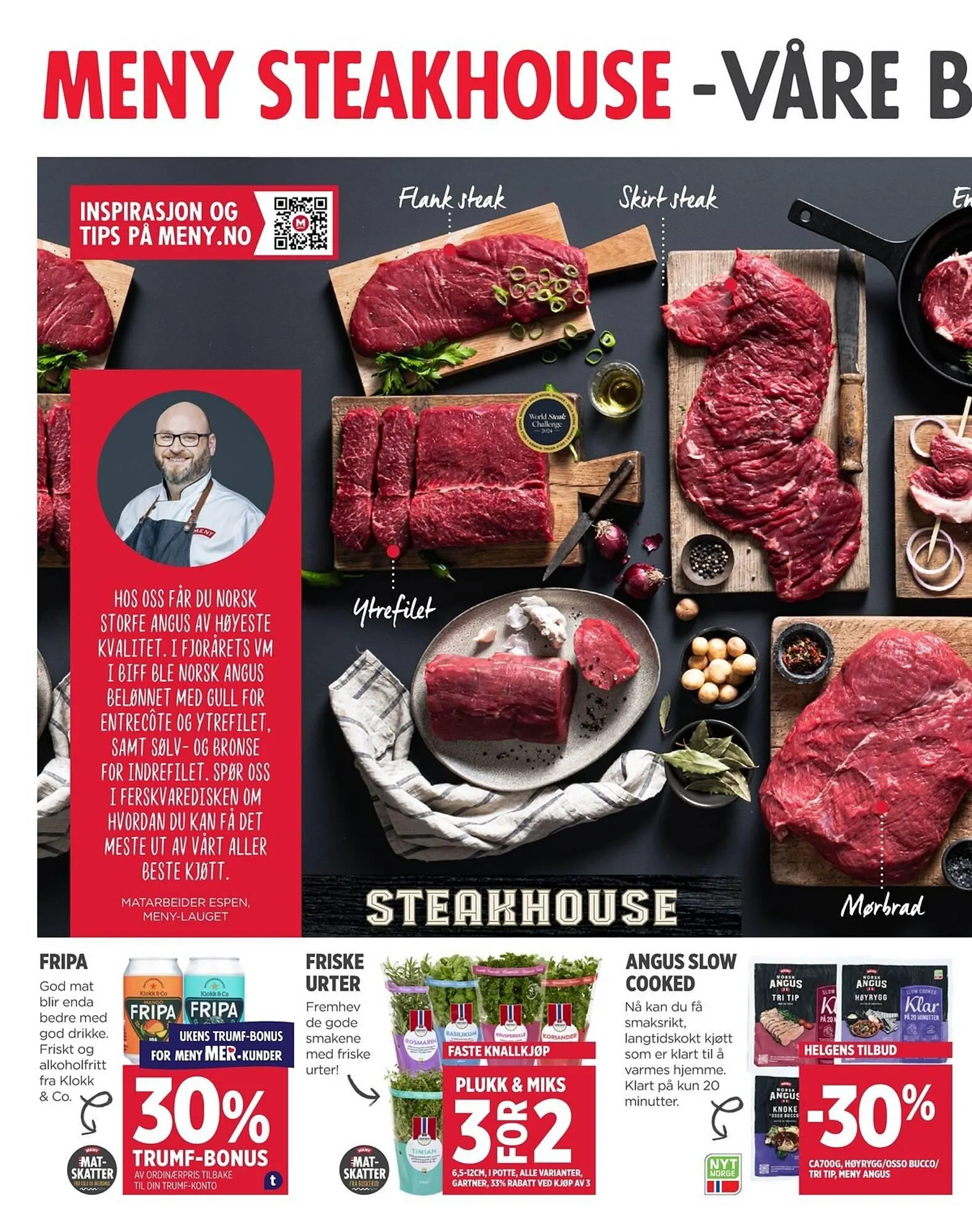 Meny kundeavis fra 6. november til 8. november 2025 - kundeavisside 2