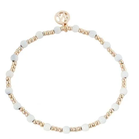 Positano elastic brace WhiteGold