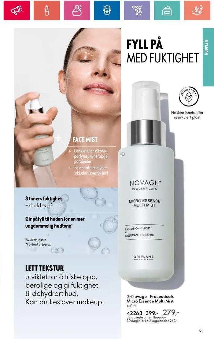 ORIFLAME Kundeavis fra 20. juni til 4. juli 2024 - kundeavisside 81