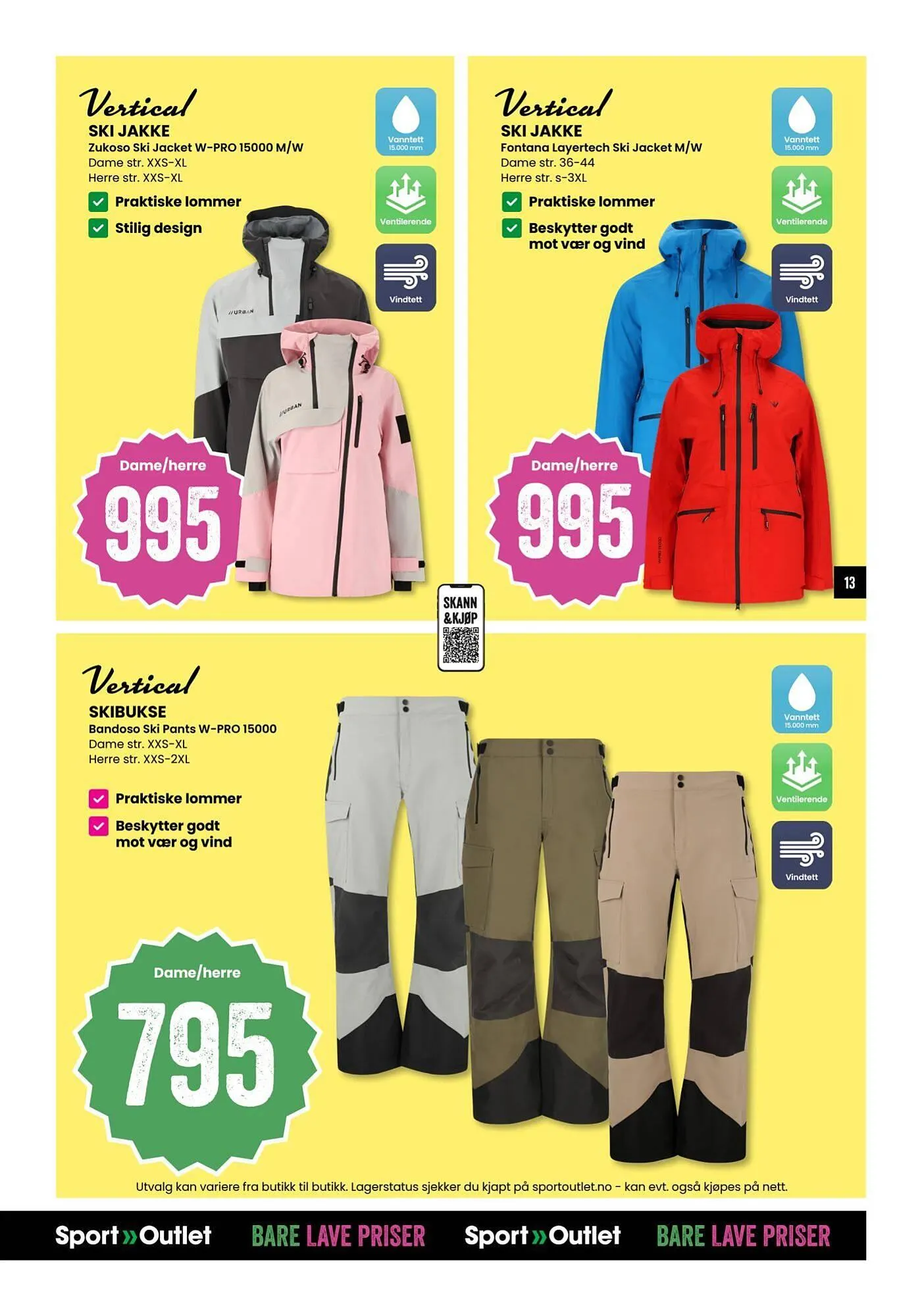 Sport Outlet kundeavis fra 20. januar til 2. februar 2026 - kundeavisside 13