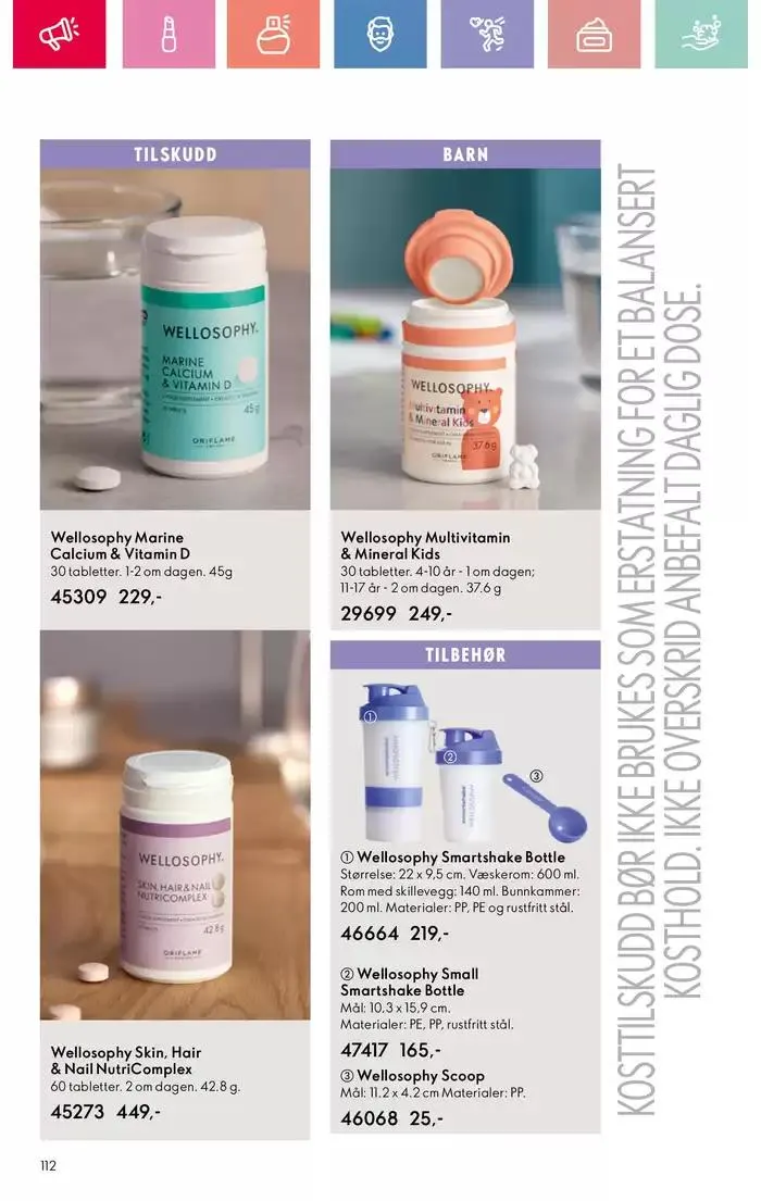 ORIFLAME Kundeavis fra 28. januar til 11. februar 2025 - kundeavisside 112