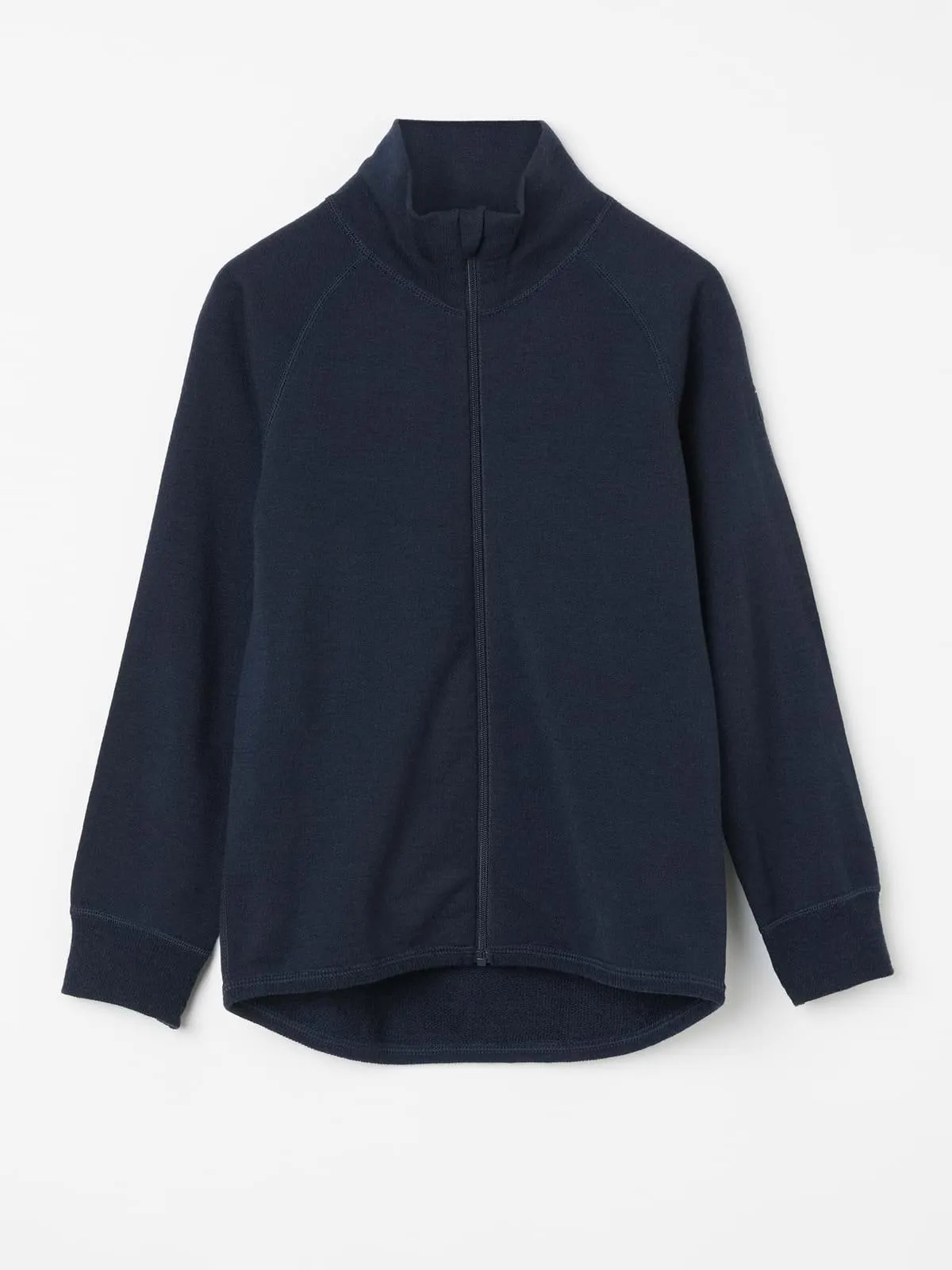 Ulltrøye med glidelås