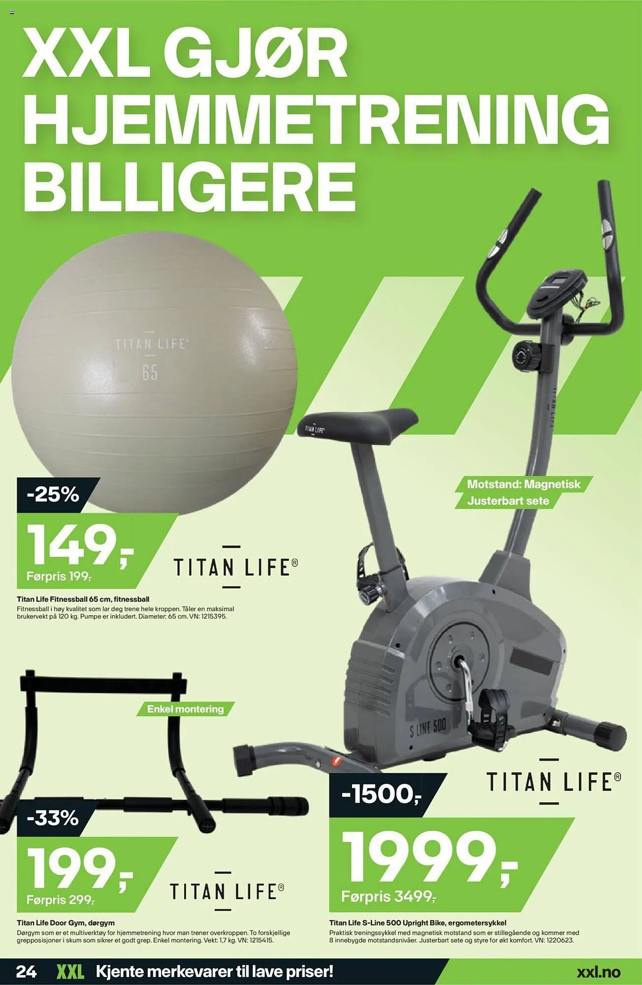 XXL Sport Kundeavis fra 18. september til 24. september 2023 - kundeavisside 24