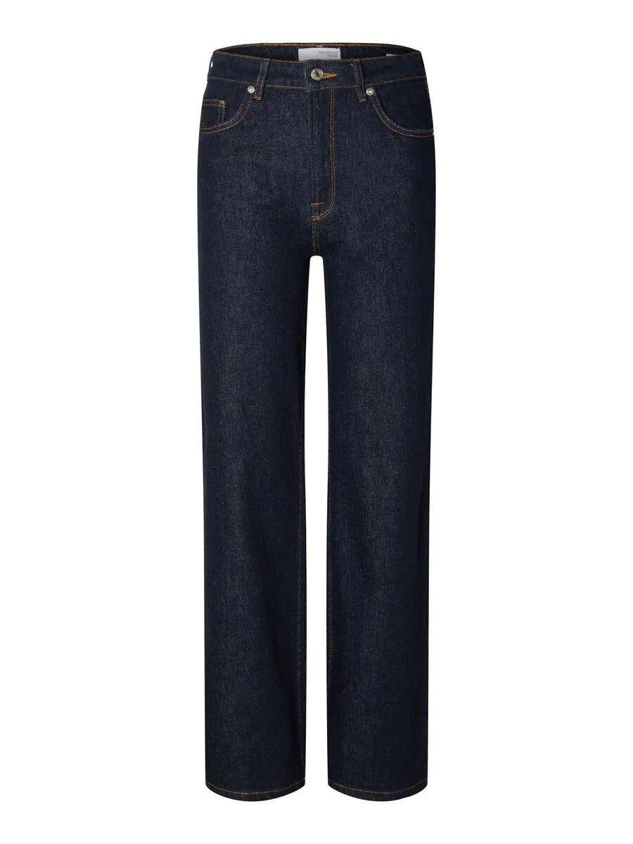HIGH-WAISTED JEANS MED VID PASSFORM