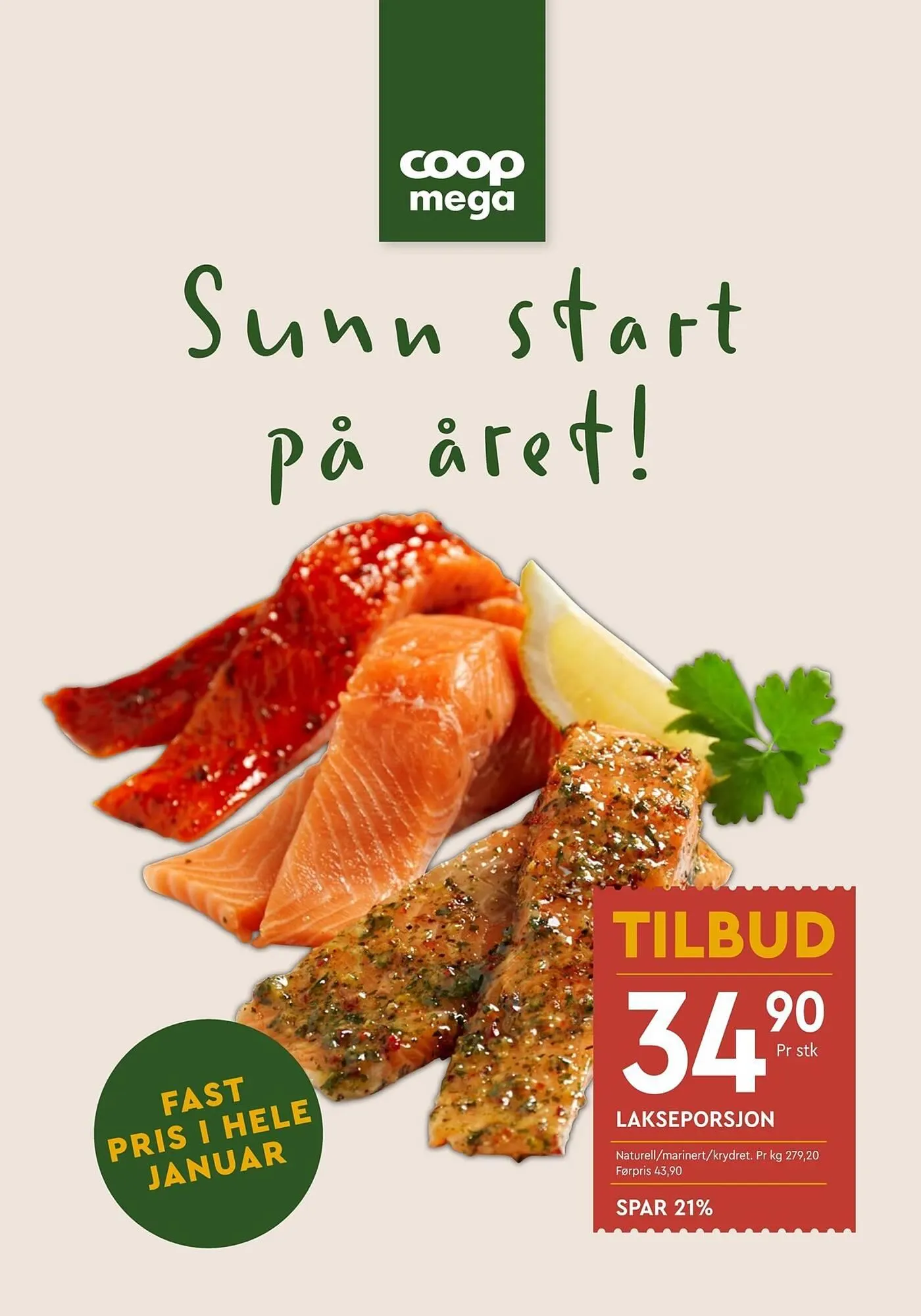 Coop Mega kundeavis fra 19. januar til 24. januar 2026 - kundeavisside 10