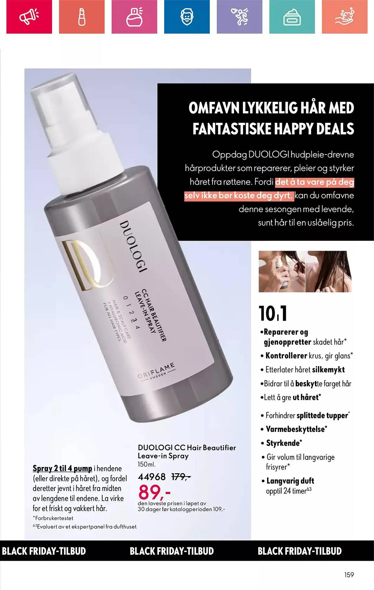 Oriflame Kundeavis fra 14. november til 4. desember 2024 - kundeavisside 159