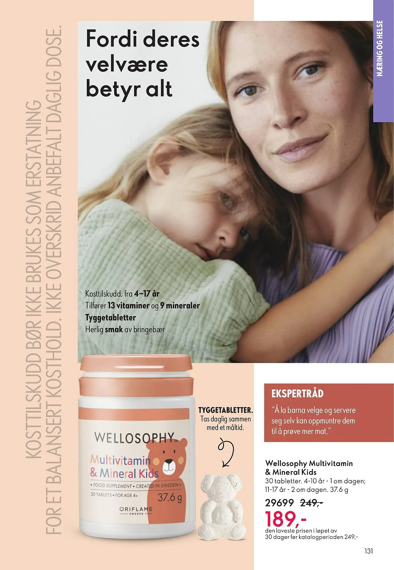 Oriflame katalog fra 2. desember til 9. desember 2025 - kundeavisside 131