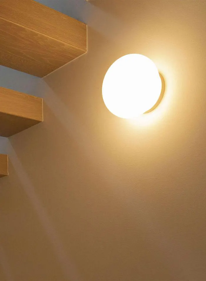 Glo-Ball C/W Zero tak/vegg - hvit