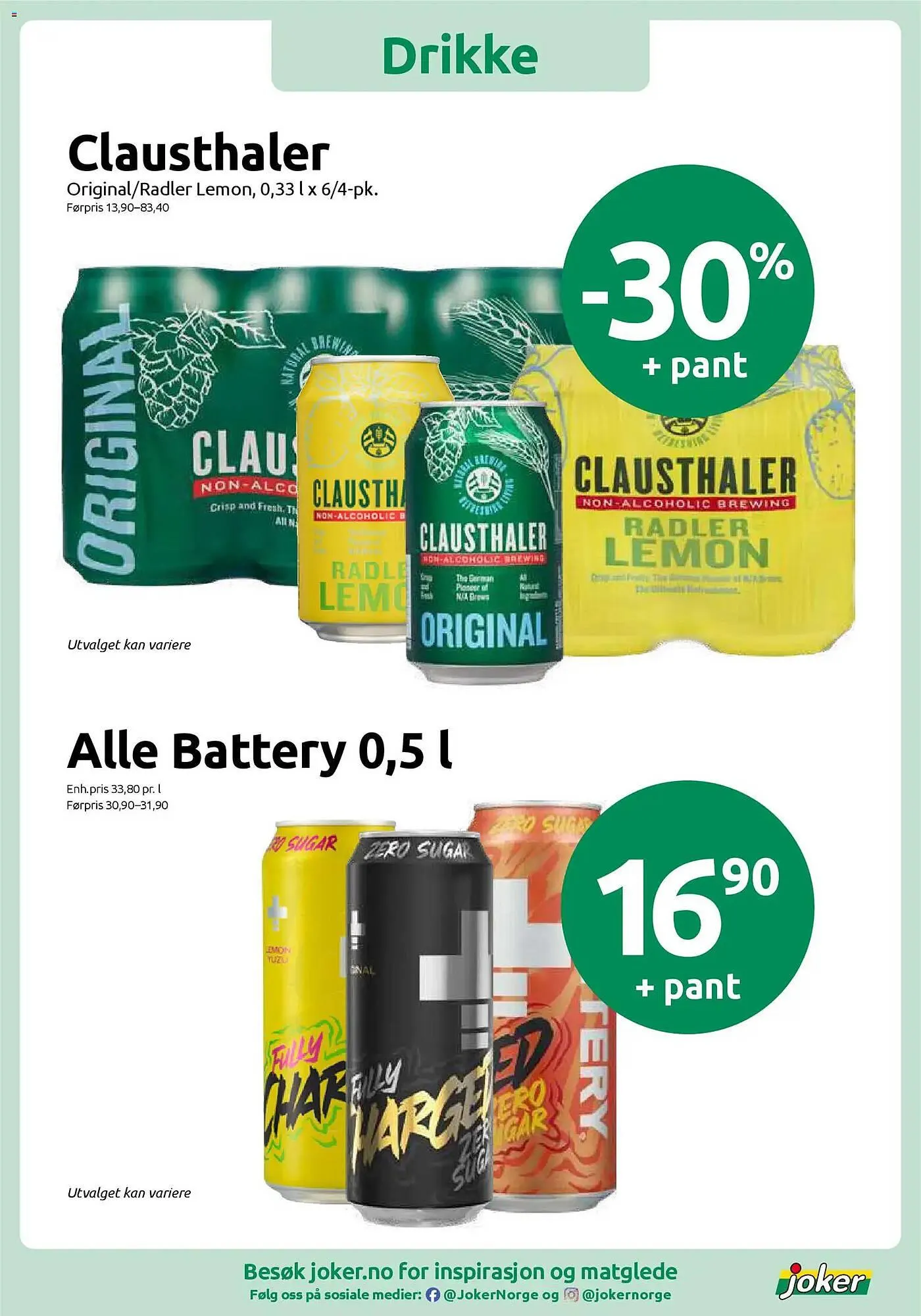 Joker kundeavis fra 17. mars til 21. mars 2026 - kundeavisside 8