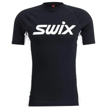 Swix Racex Bodyw SS M Black/Bright White