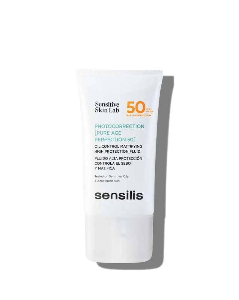 Sensilis Photocorrection Oil Control Matifying High Protection Fluid SPF50