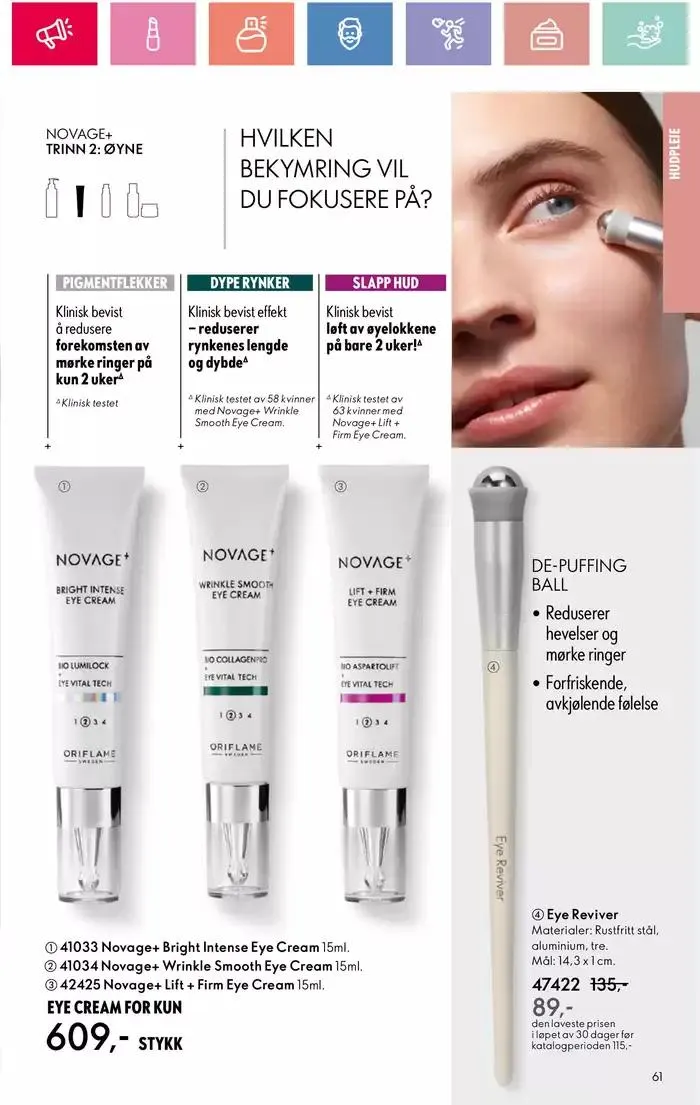 ORIFLAME Kundeavis fra 5. januar til 12. januar 2025 - kundeavisside 61