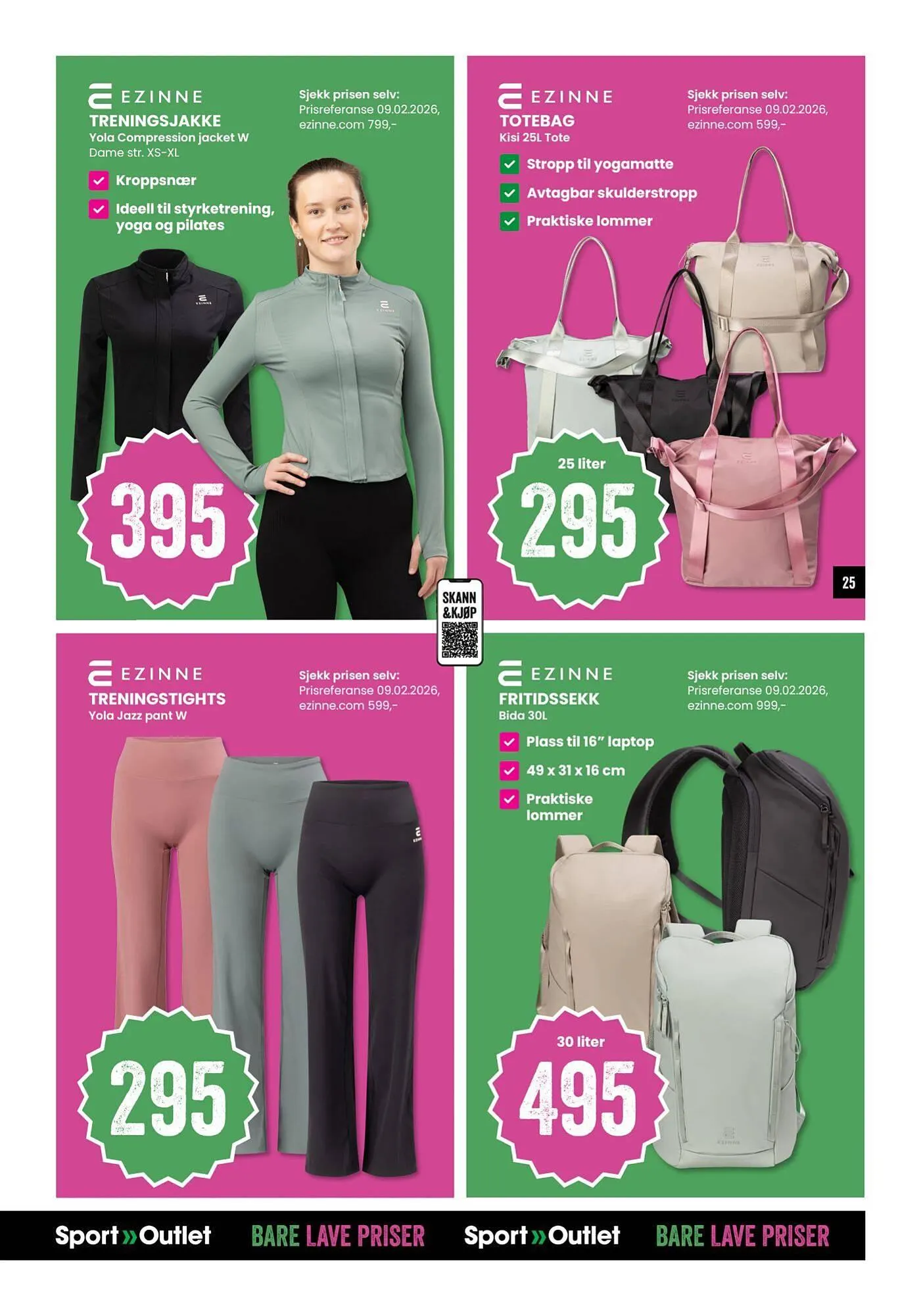 Sport Outlet kundeavis fra 24. februar til 9. mars 2026 - kundeavisside 25