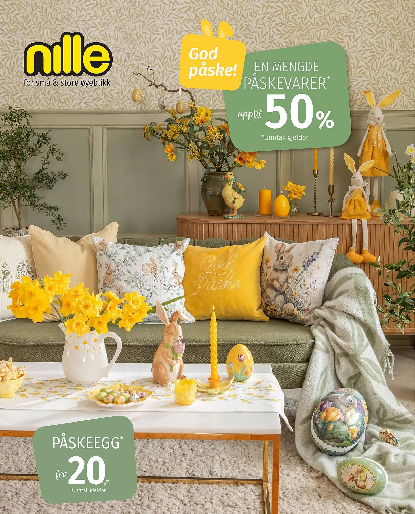 Nille kundeavis fra 22. mars til 4. april 2026 - kundeavisside 1