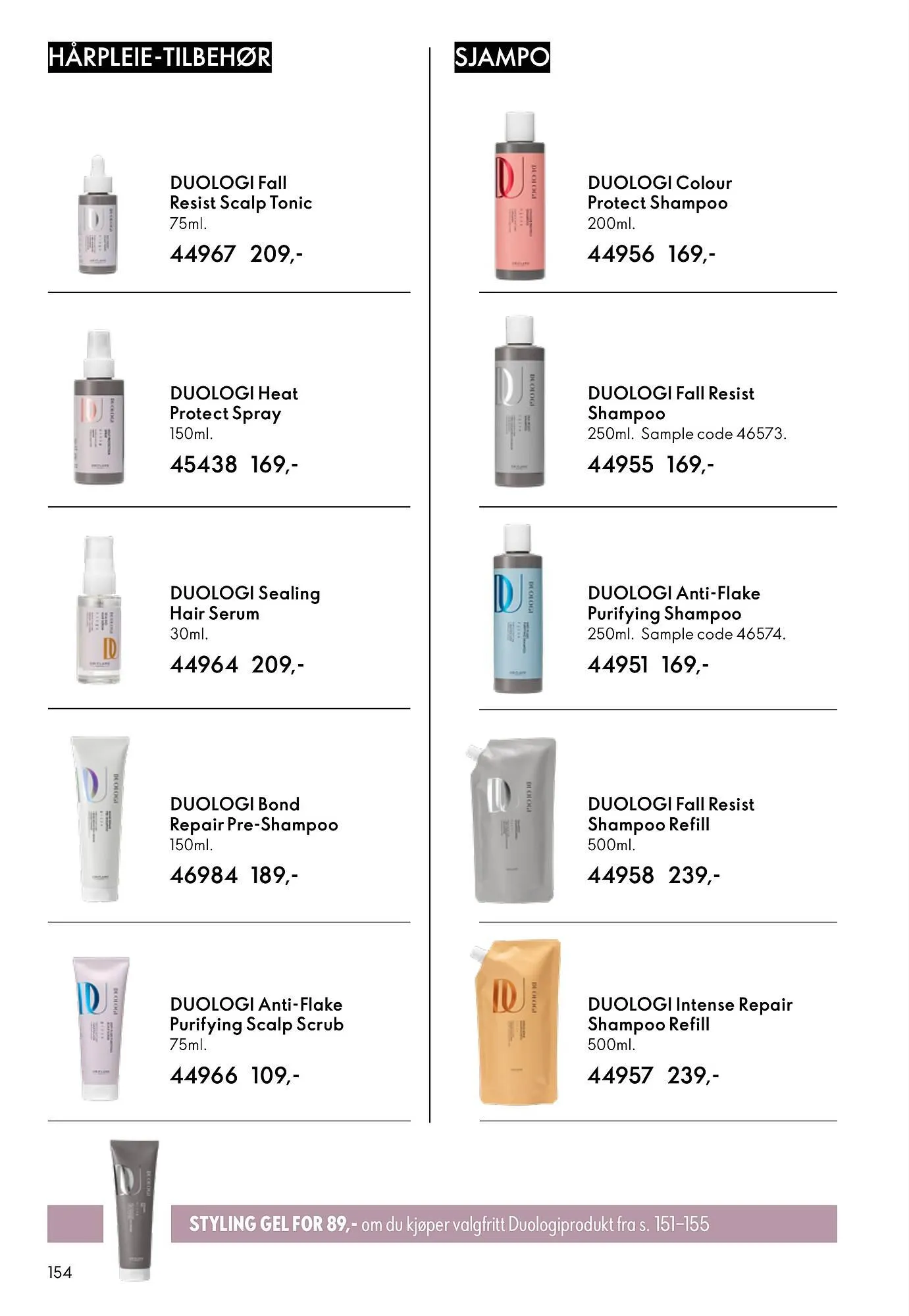 Oriflame katalog fra 11. mars til 31. mars 2026 - kundeavisside 154