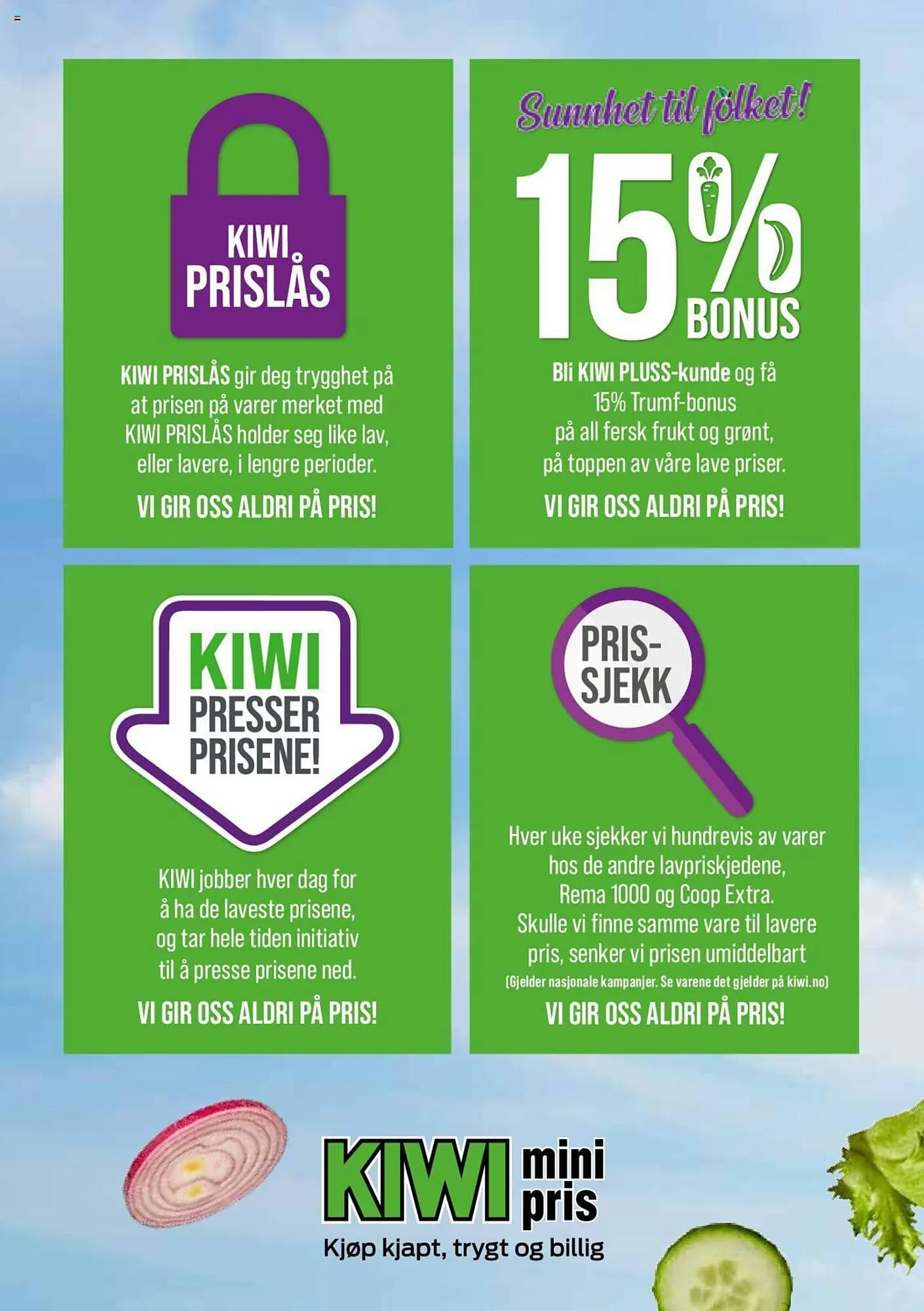 Kiwi Kundeavis fra 15. mai til 31. august 2023 - kundeavisside 96