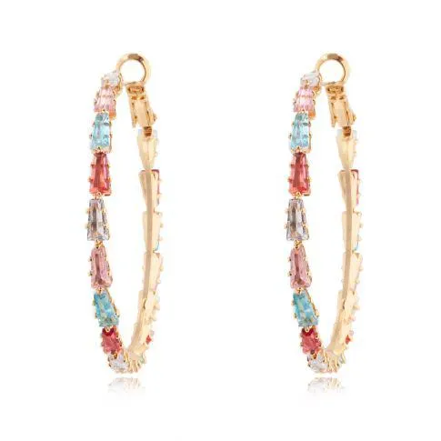 Ear 214 gold Pink Mix