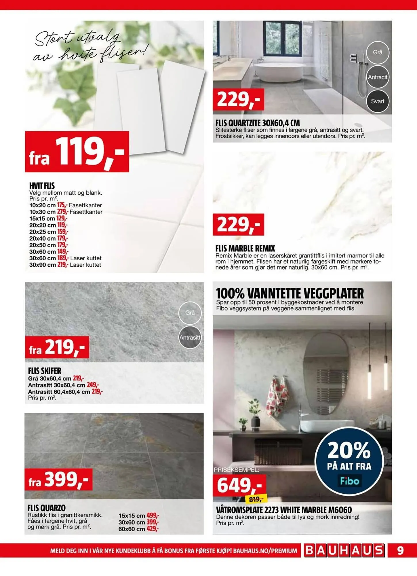 Bauhaus Kundeavis fra 3. mars til 16. mars 2025 - kundeavisside 9