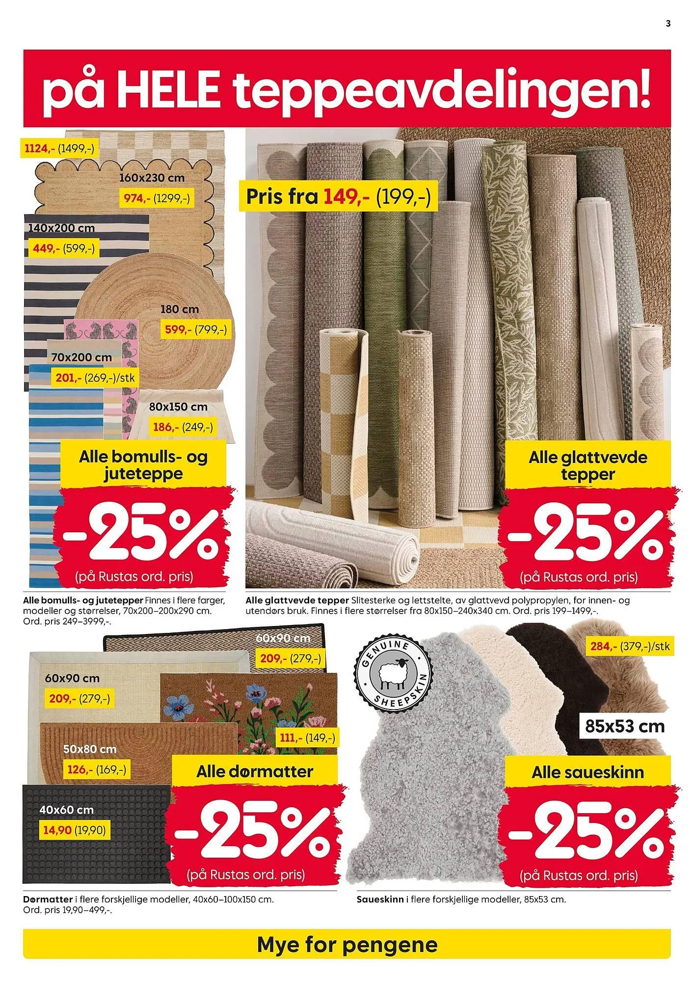 Rusta kundeavis fra 23. februar til 1. mars 2026 - kundeavisside 3