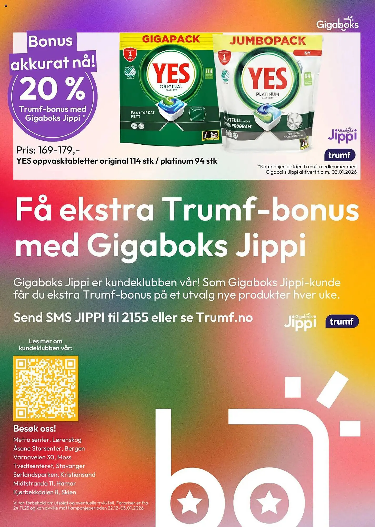 Gigaboks kundeavis fra 22. desember til 3. januar 2026 - kundeavisside 9