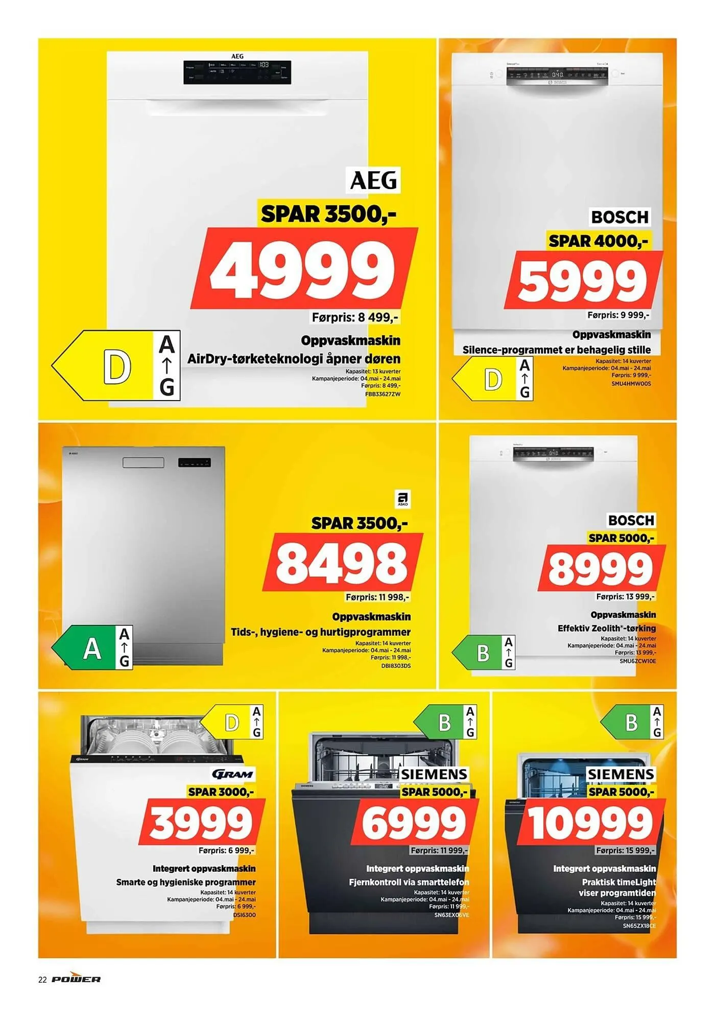 POWER kundeavis fra 11. mai til 17. mai 2026 - kundeavisside 22