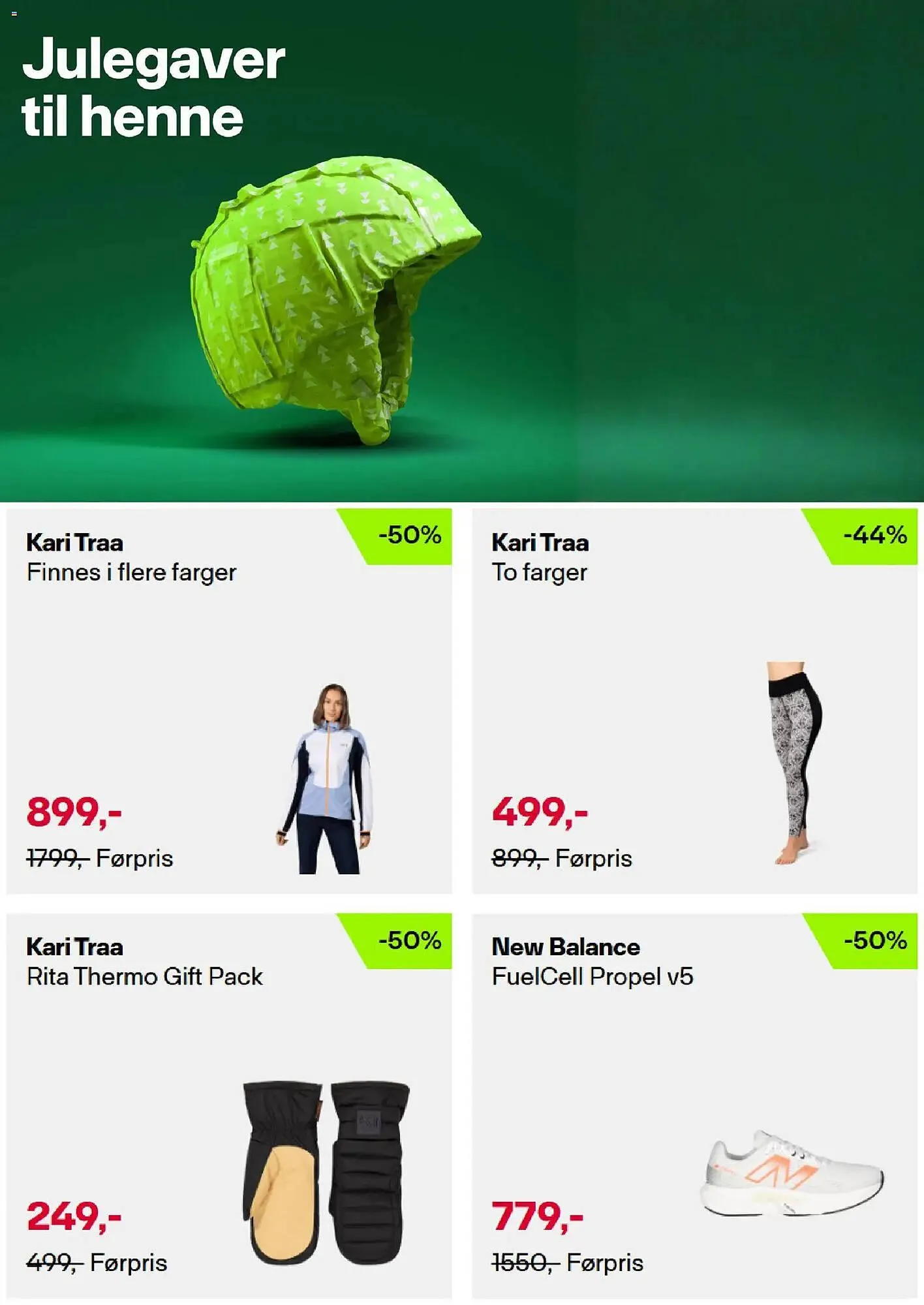 XXL Sport kundeavis fra 2. desember til 24. desember 2025 - kundeavisside 3