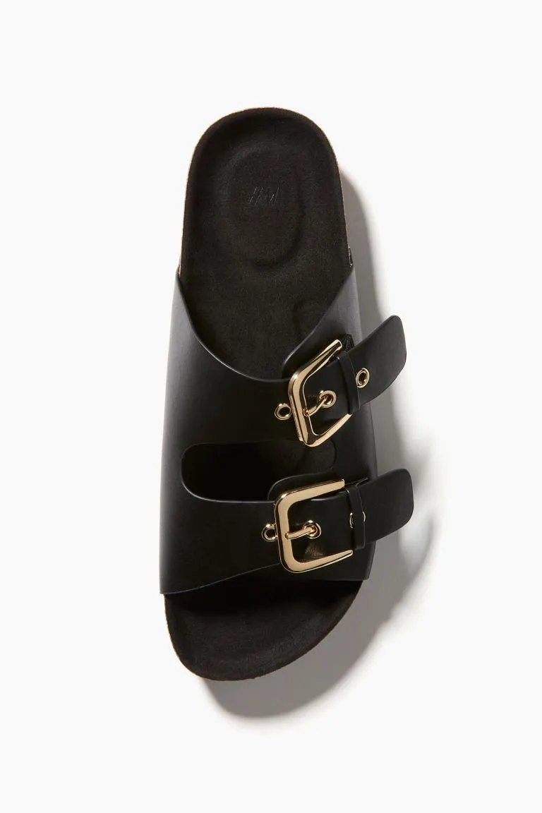 Sandaler med to remmer