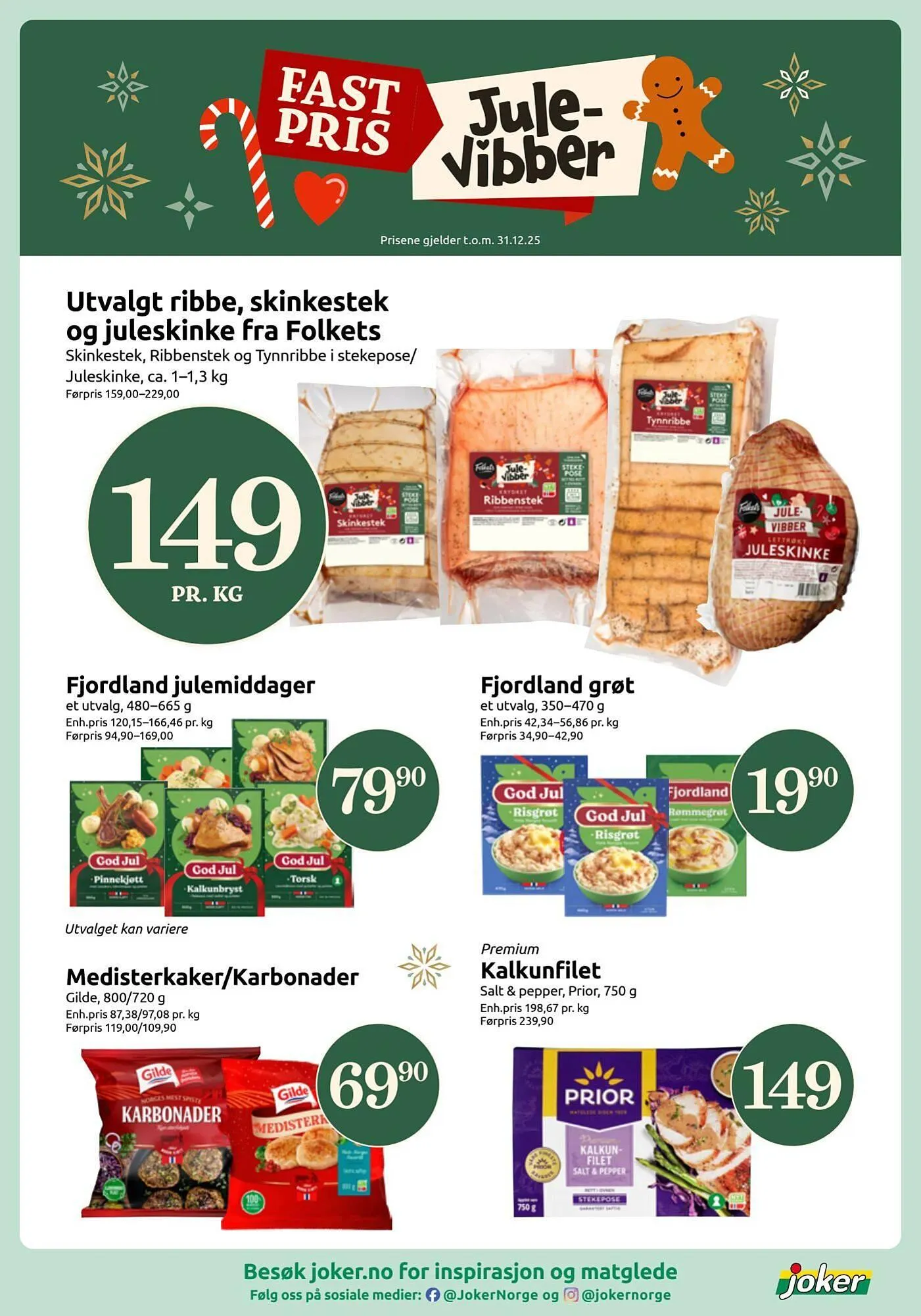 Joker kundeavis fra 25. desember til 28. desember 2025 - kundeavisside 19