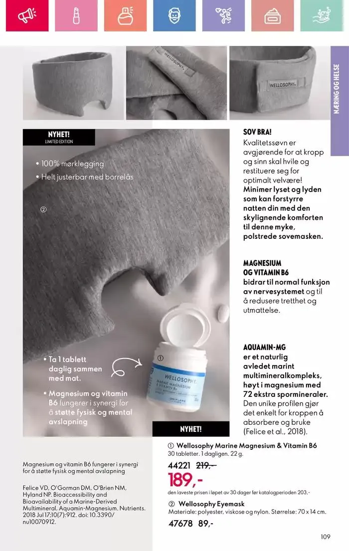 ORIFLAME Kundeavis fra 28. januar til 11. februar 2025 - kundeavisside 109