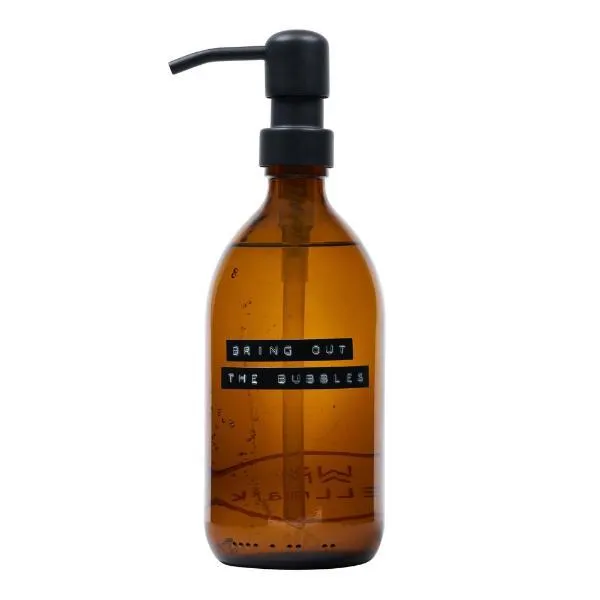 Håndsåpe m/pumpe 0,5L brun/svart