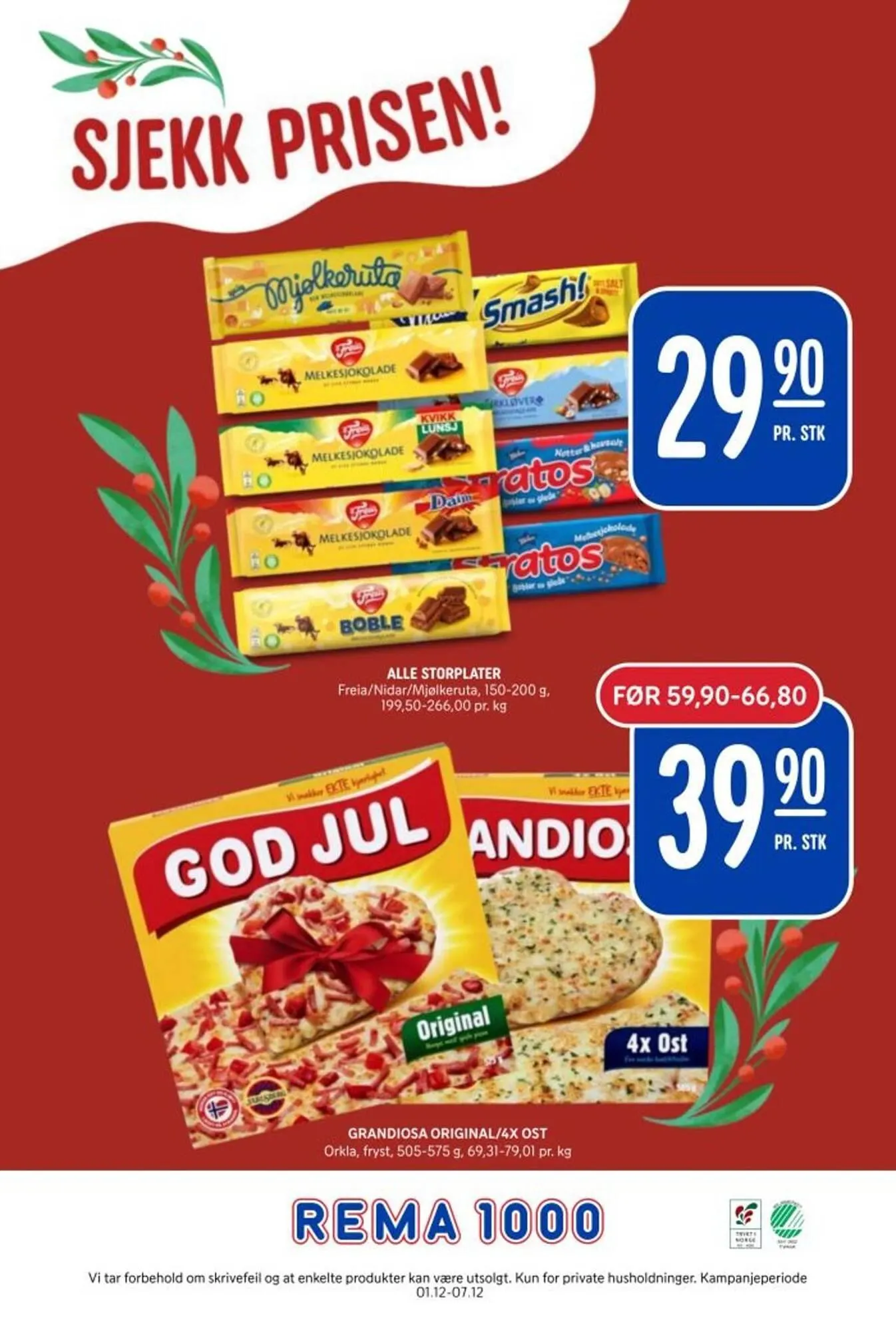 Rema 1000 kundeavis fra 1. desember til 7. desember 2025 - kundeavisside 35