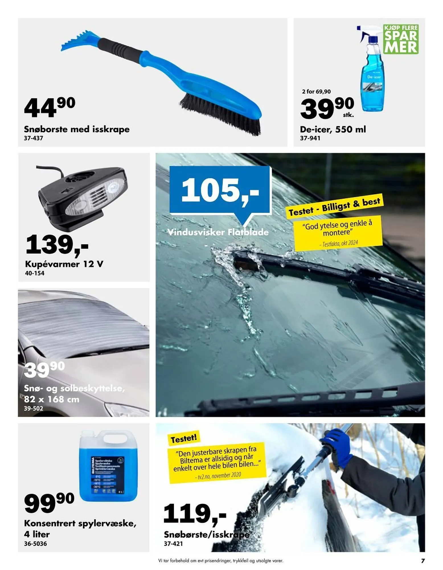 Biltema Kundeavis fra 19. februar til 23. mars 2025 - kundeavisside 7