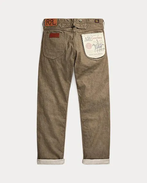 Limited-Edition Olive Selvedge Jean