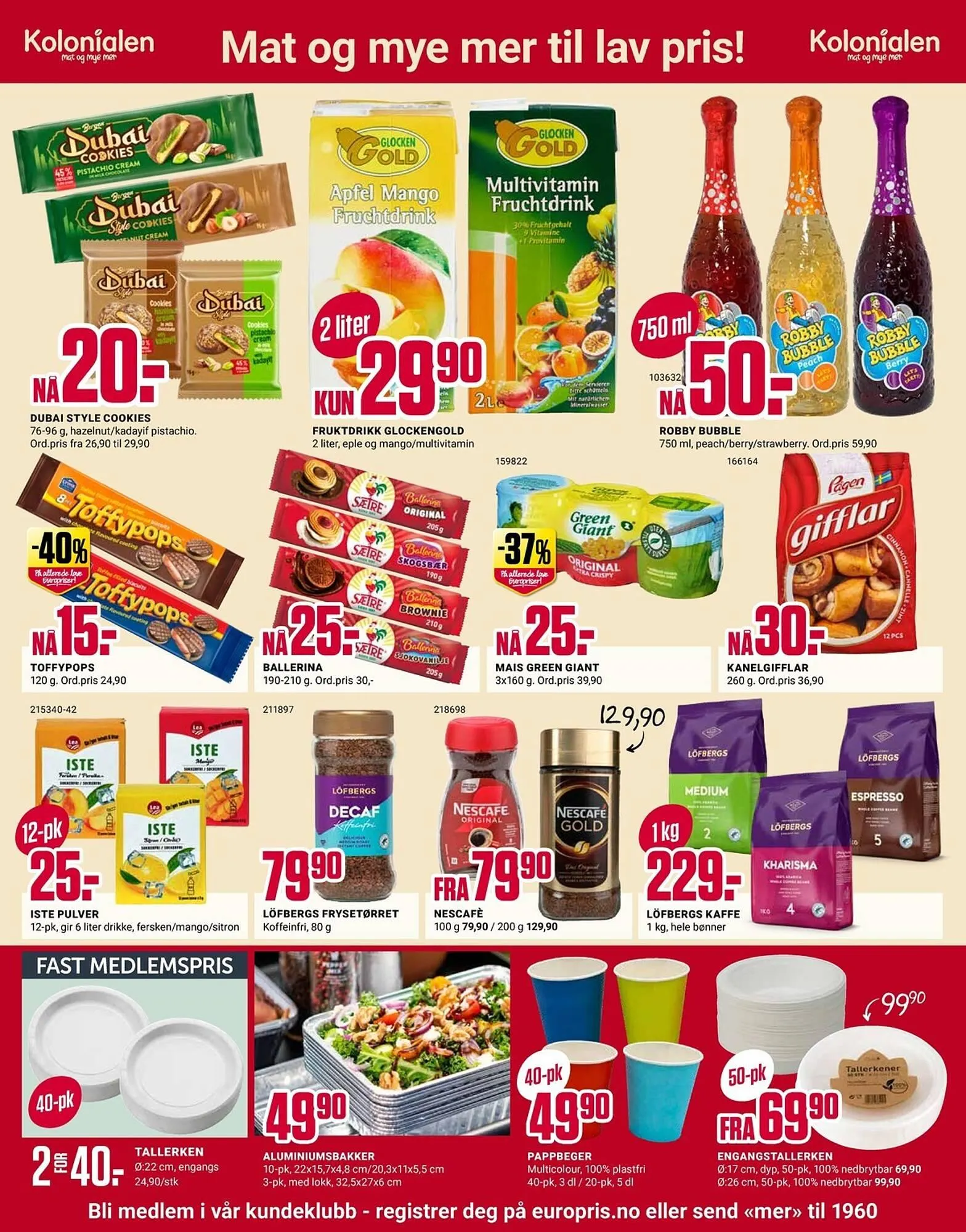 Europris kundeavis fra 16. mars til 21. mars 2026 - kundeavisside 4