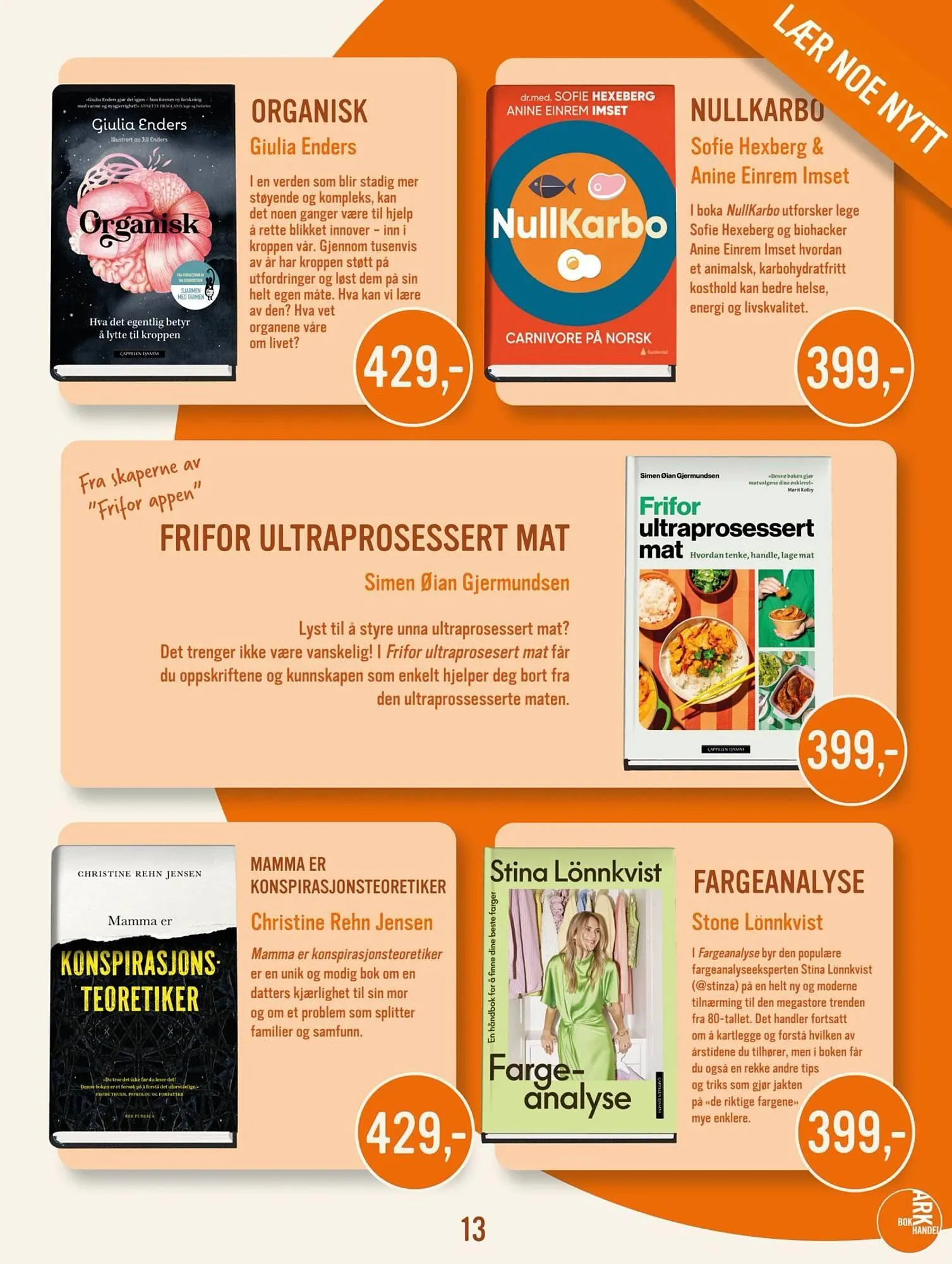 Ark Bokhandel kundeavis fra 4. januar til 1. februar 2026 - kundeavisside 13
