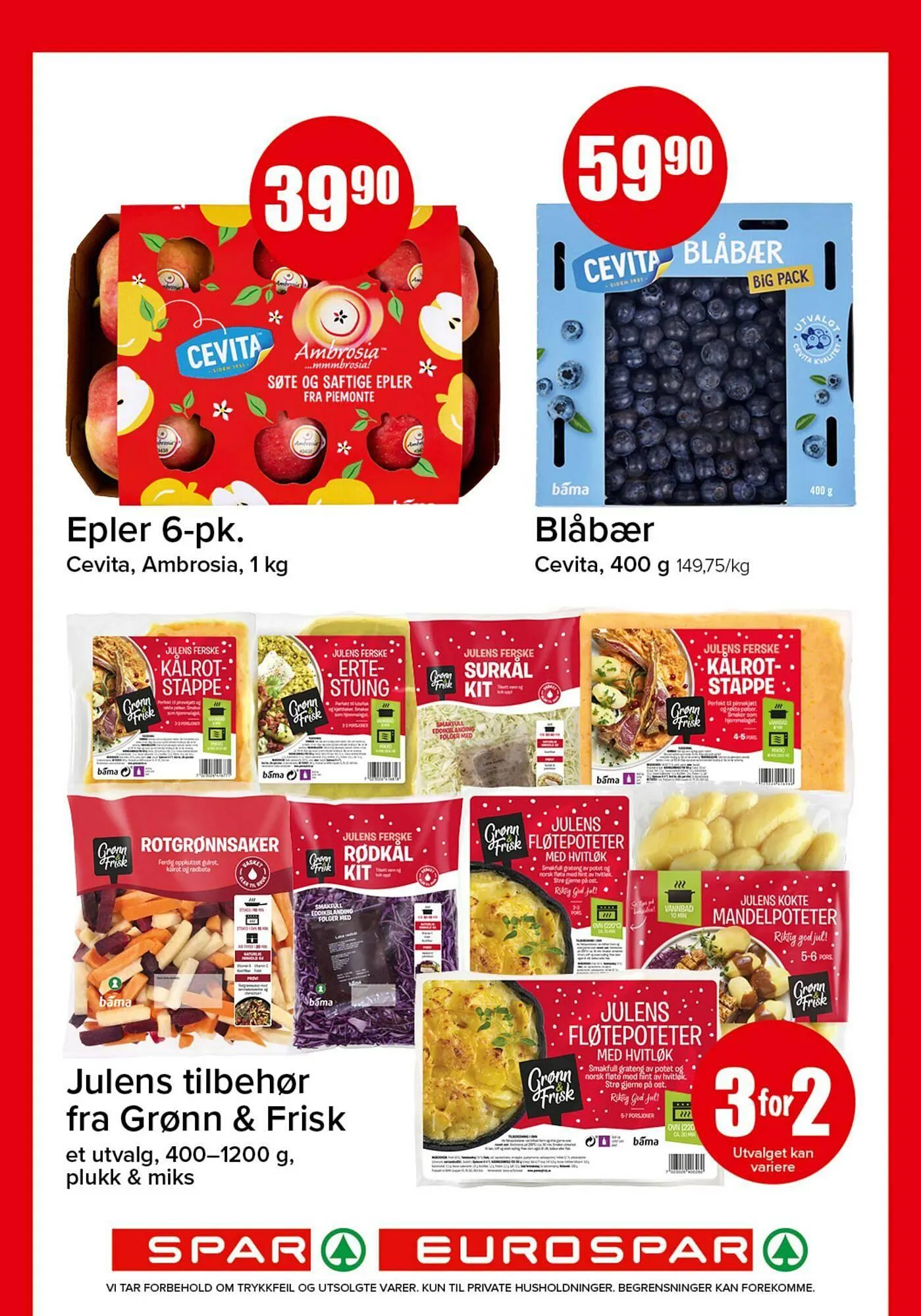 Spar kundeavis fra 30. november til 4. desember 2025 - kundeavisside 3