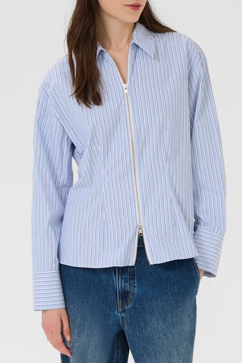 KBDanielle Shirt Subdued Blue Stripe