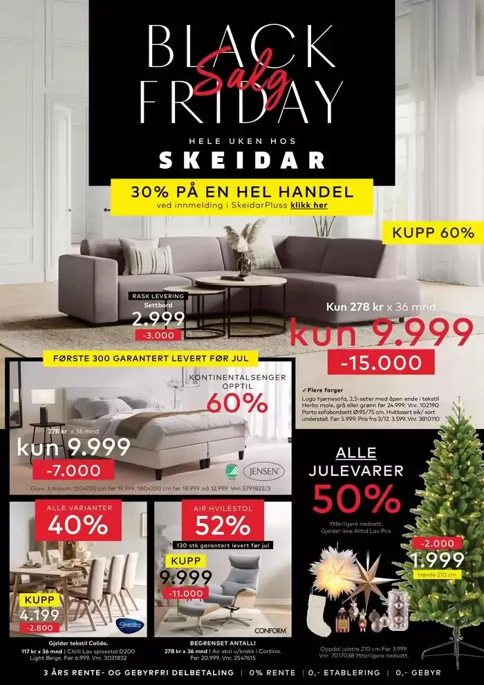 Skeidar Les avisen her fra 21. november til 5. desember 2024 - kundeavisside 1