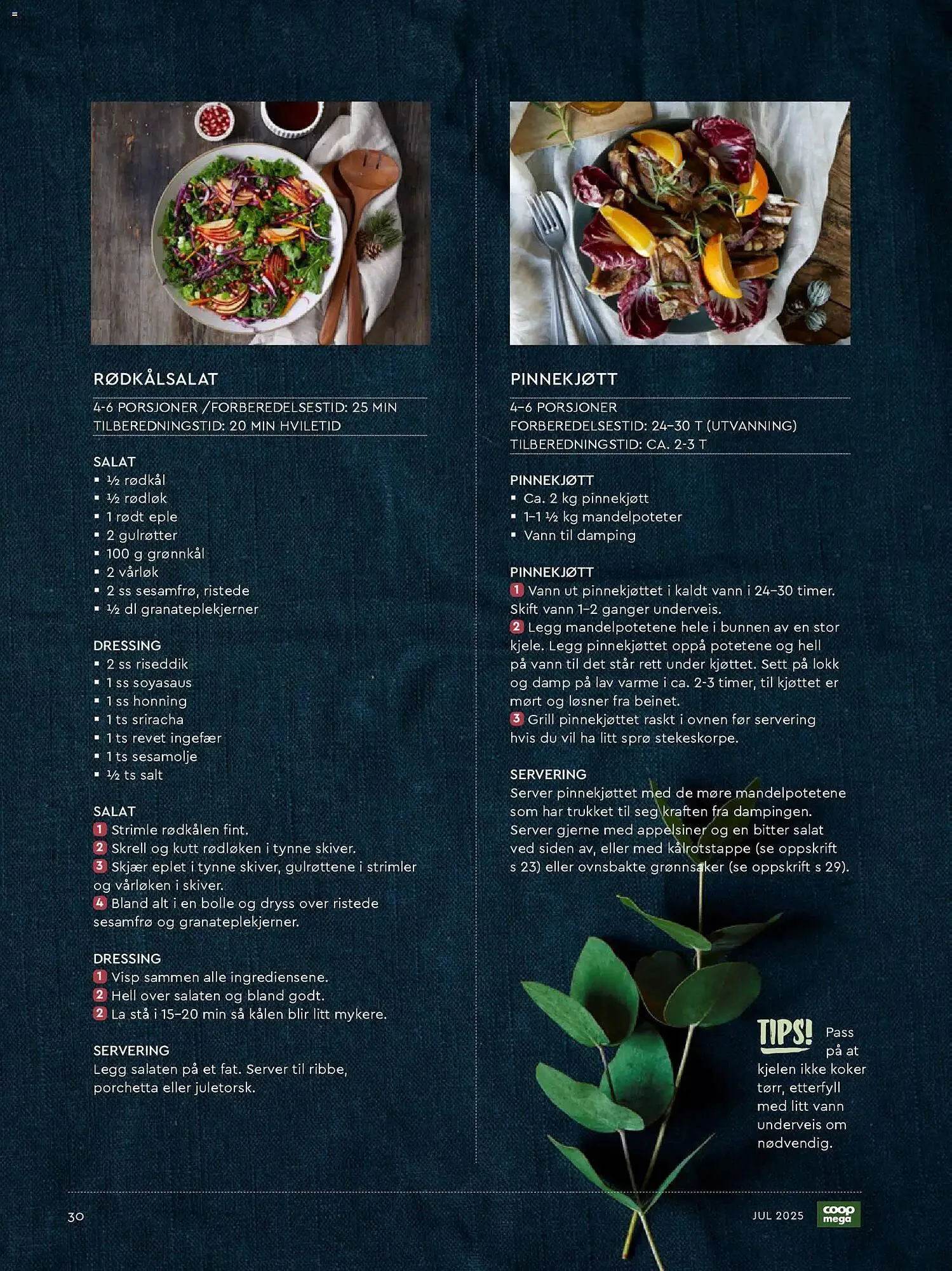 Coop Mega kundeavis fra 17. november til 9. januar 2026 - kundeavisside 30