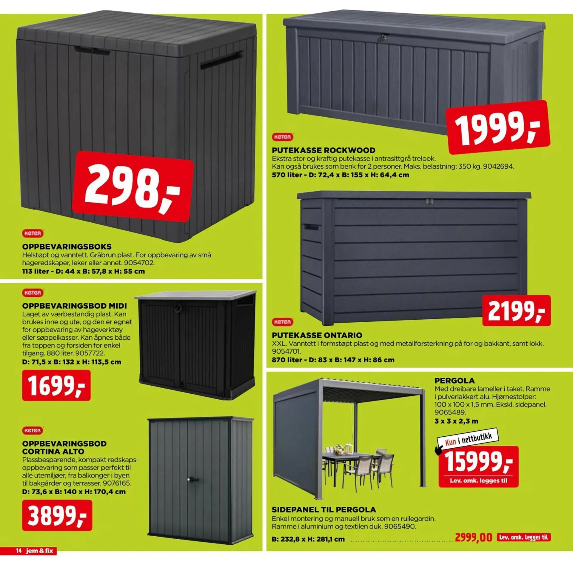 Jem & fix kundeavis fra 5. april til 12. april 2026 - kundeavisside 14