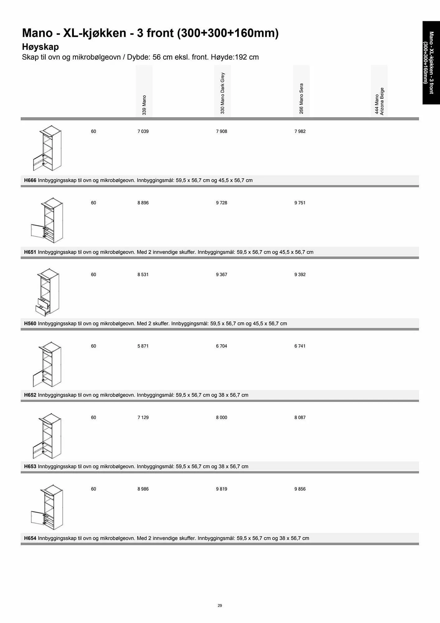 Kvik Kjøkken Kundeavis fra 11. september til 11. oktober 2023 - kundeavisside 29