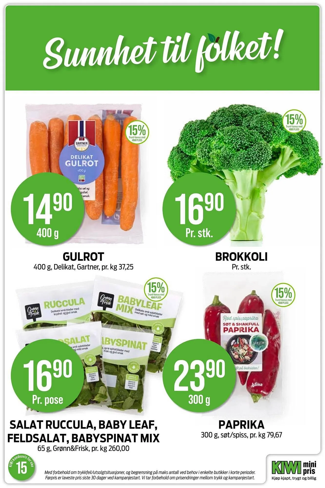 Kiwi kundeavis fra 6. april til 12. april 2026 - kundeavisside 11