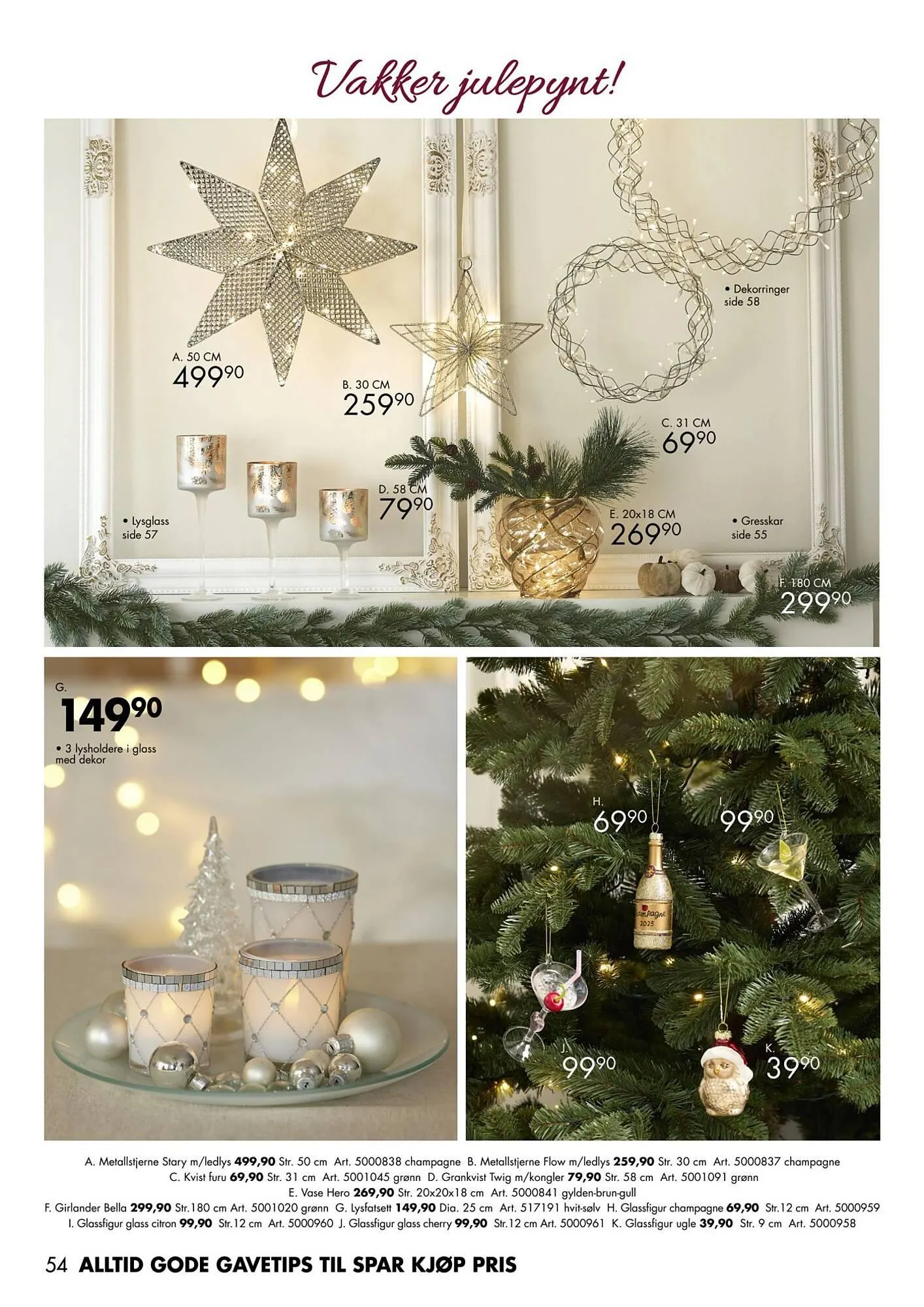 Sparkjøp kundeavis fra 20. oktober til 24. desember 2025 - kundeavisside 54